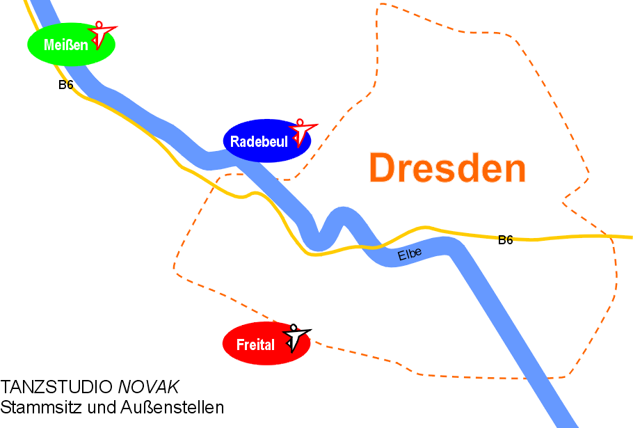 Stammsitz und Außenstellen